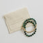 Bracelet Sun + Lune en Jaspe Turquoise 14k Or Rempli