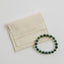 Bracelet Sun + Lune en Jaspe Turquoise 14k Or Rempli