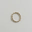 Sterling Silver & 14k Gold Filled Beaded Stretch Ring