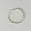 Sterling Silver Beaded Stretch Anklet or Bracelet