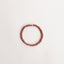 Pulsera de Estiramiento de Rodonita Rosa Natural y Oro de 14k