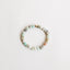 Bracelet en Amazonite brute et perles en or 14 carats