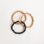 Bracelet en bois de cyprès et perles en or 14K