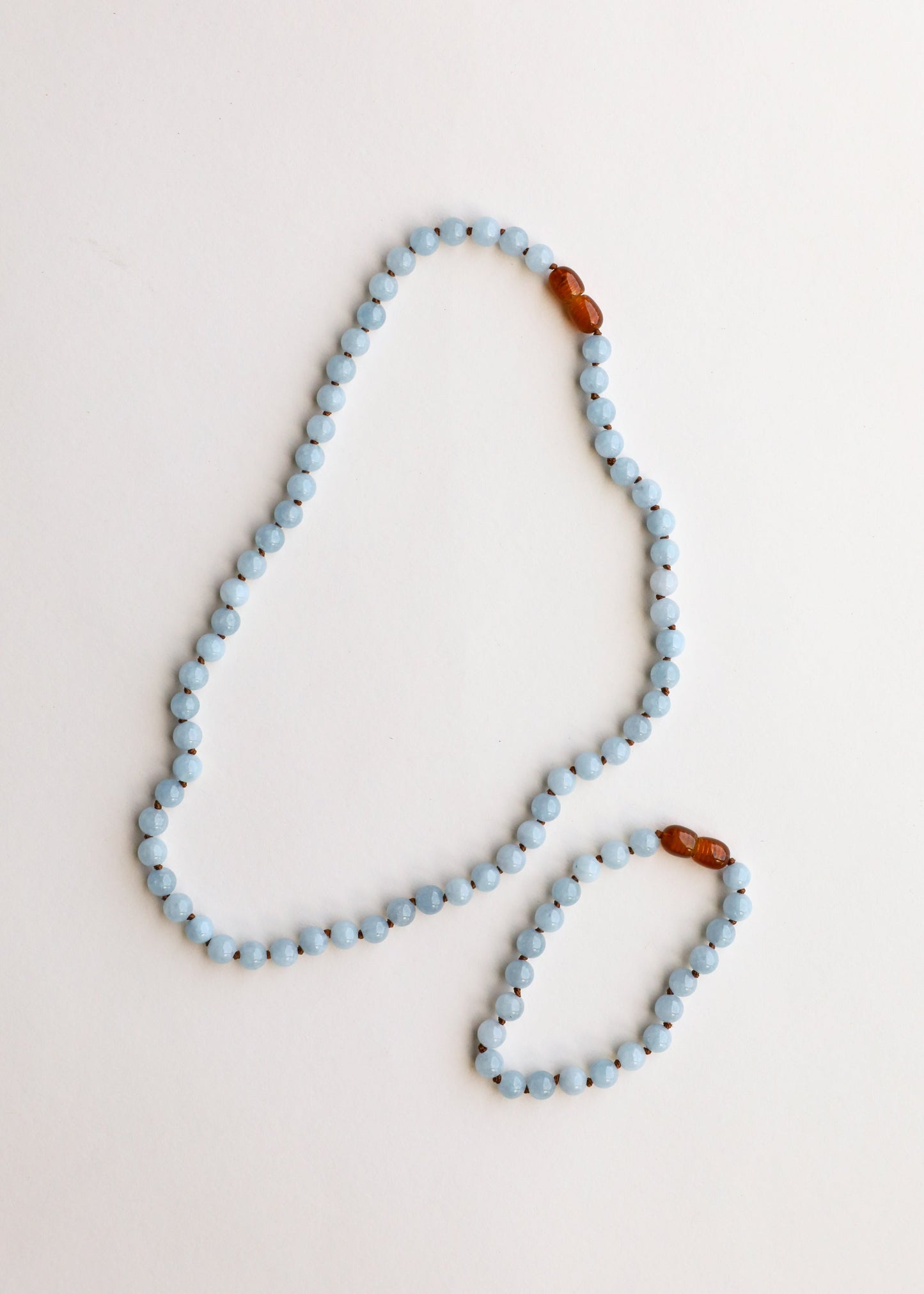 Pure Gemstone + Aquamarine || Necklace - Korvel