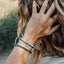 Pure Gemstone Lapis Anklet or Bracelet