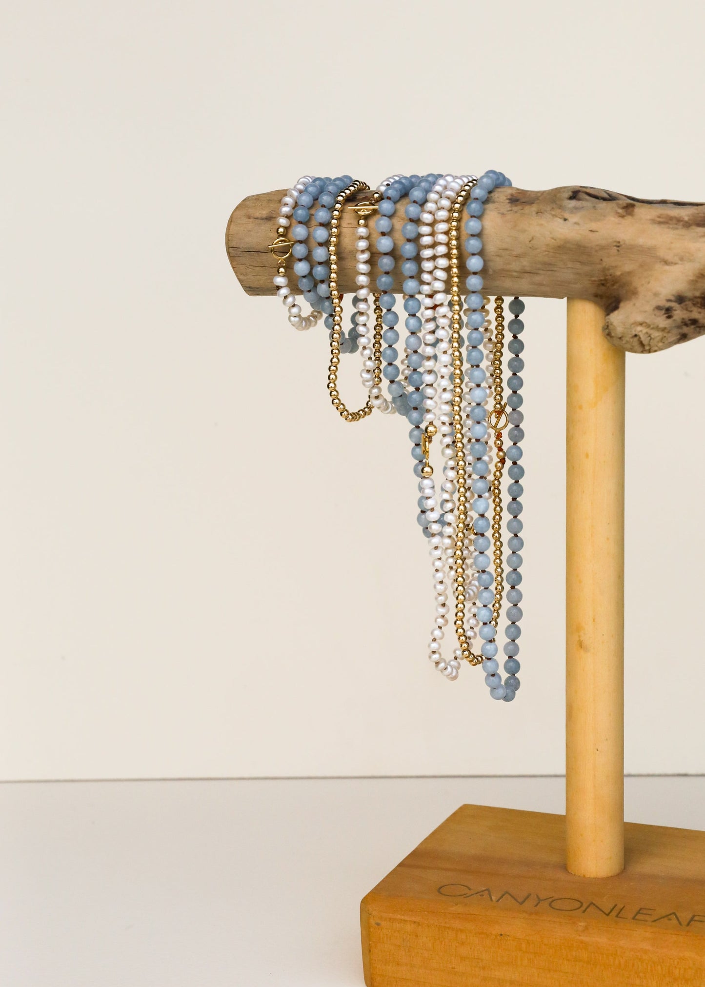 Pure Gemstone + Aquamarine || Necklace - Korvel