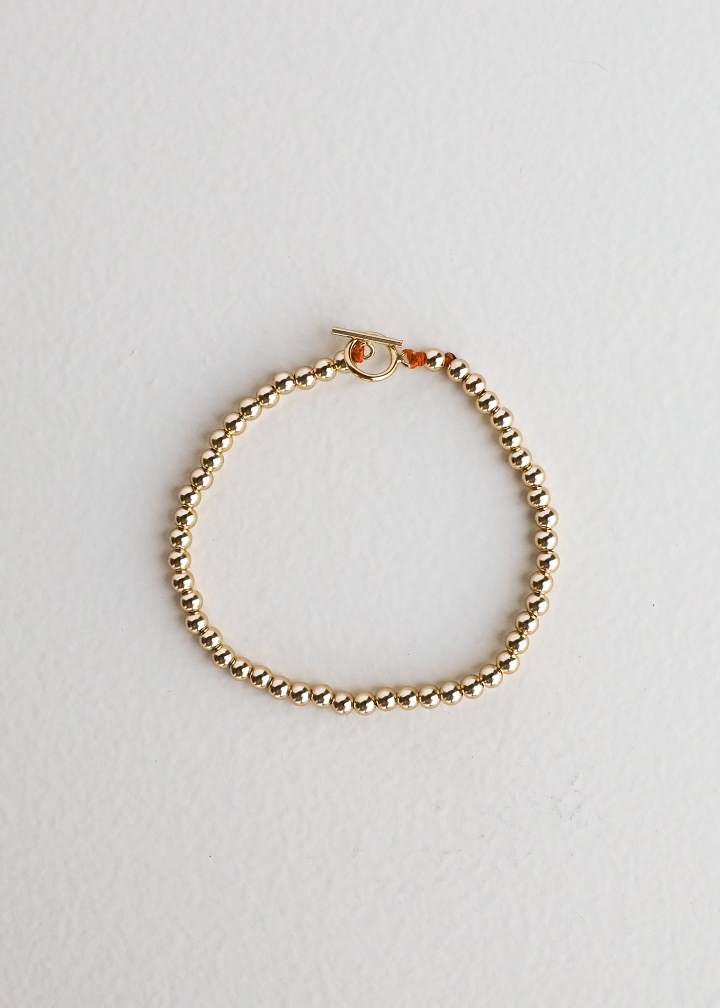 Tobillo o Pulsera de Oro de 14k Relleno - Elegancia Hecha a Mano