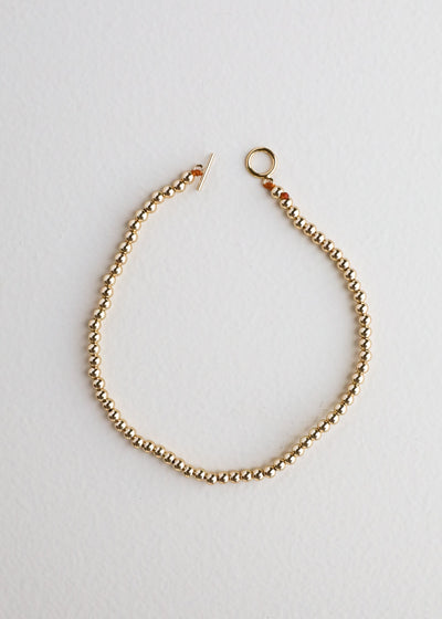 Bracelet ou Cheville en Or 14k Rempli - Élégance Artisanale