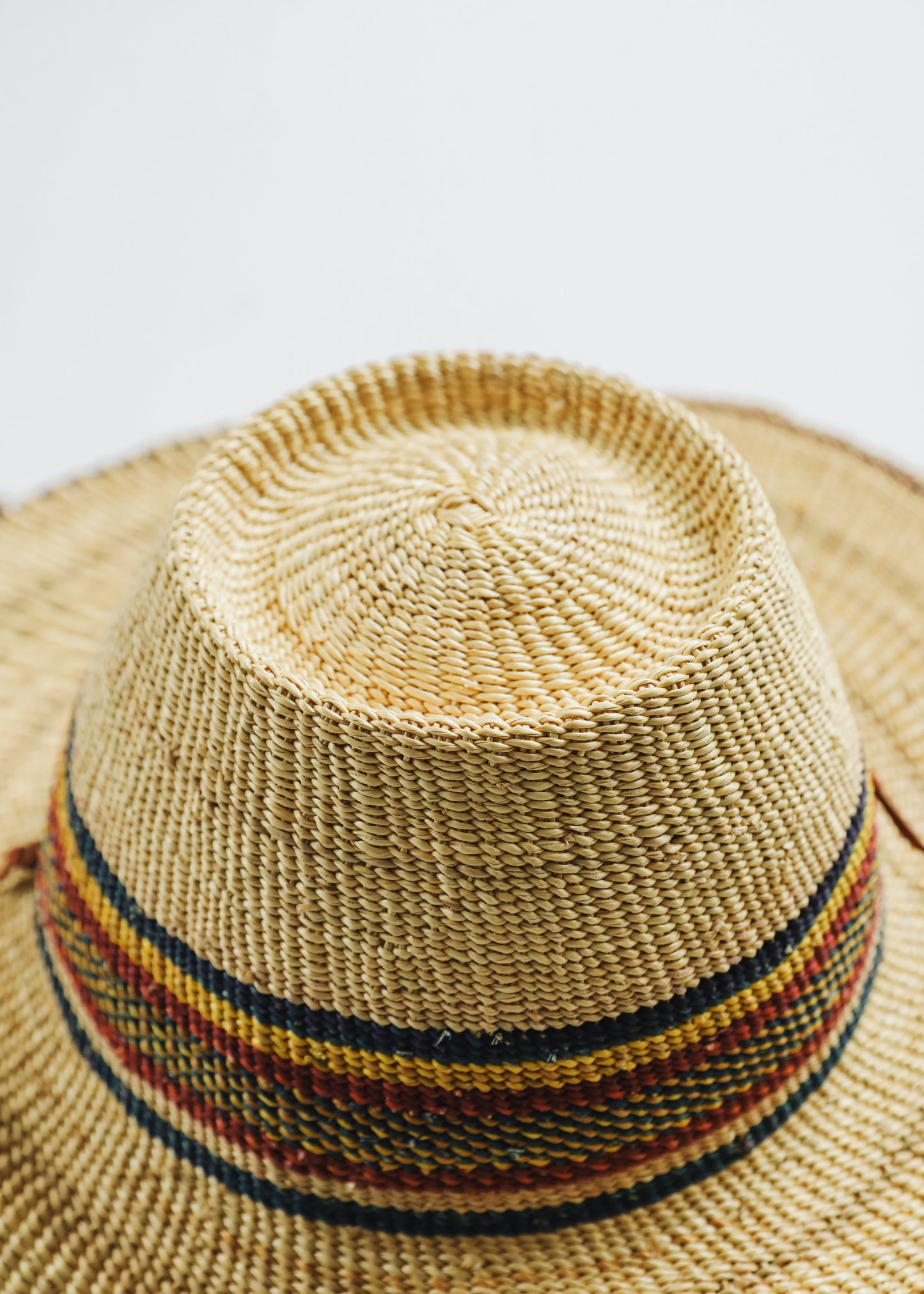 Sombrero de sol tejido a mano