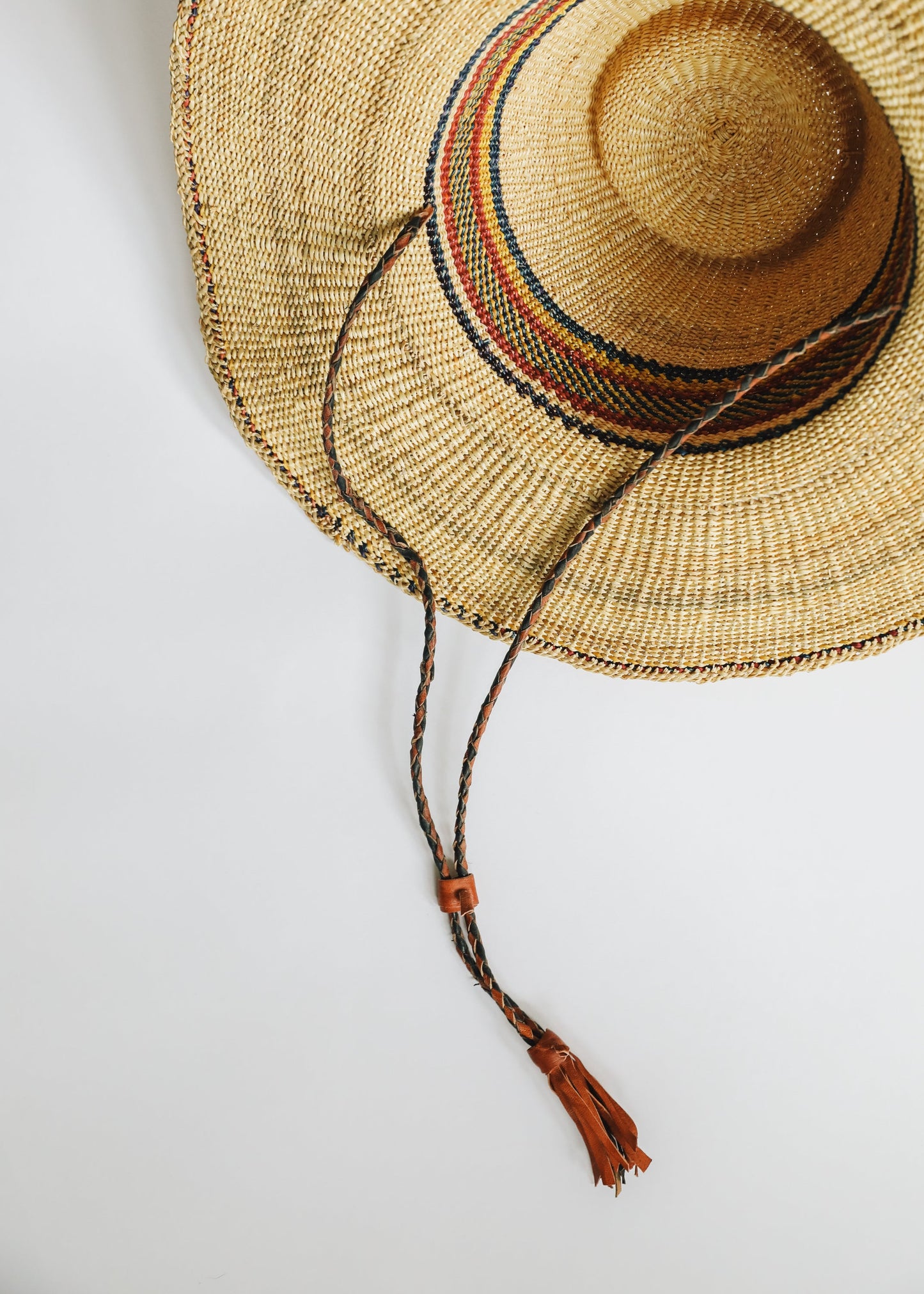 Sombrero de sol tejido a mano