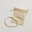 Tobillera o Pulsera de Concha Marina Pura y Oro de 14k