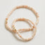 Tobillera o Pulsera de Concha Marina Pura y Oro de 14k