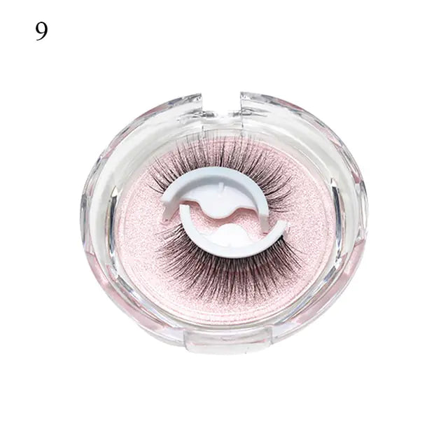 Self-Adhesive False Eyelashes for Effortless Beauty