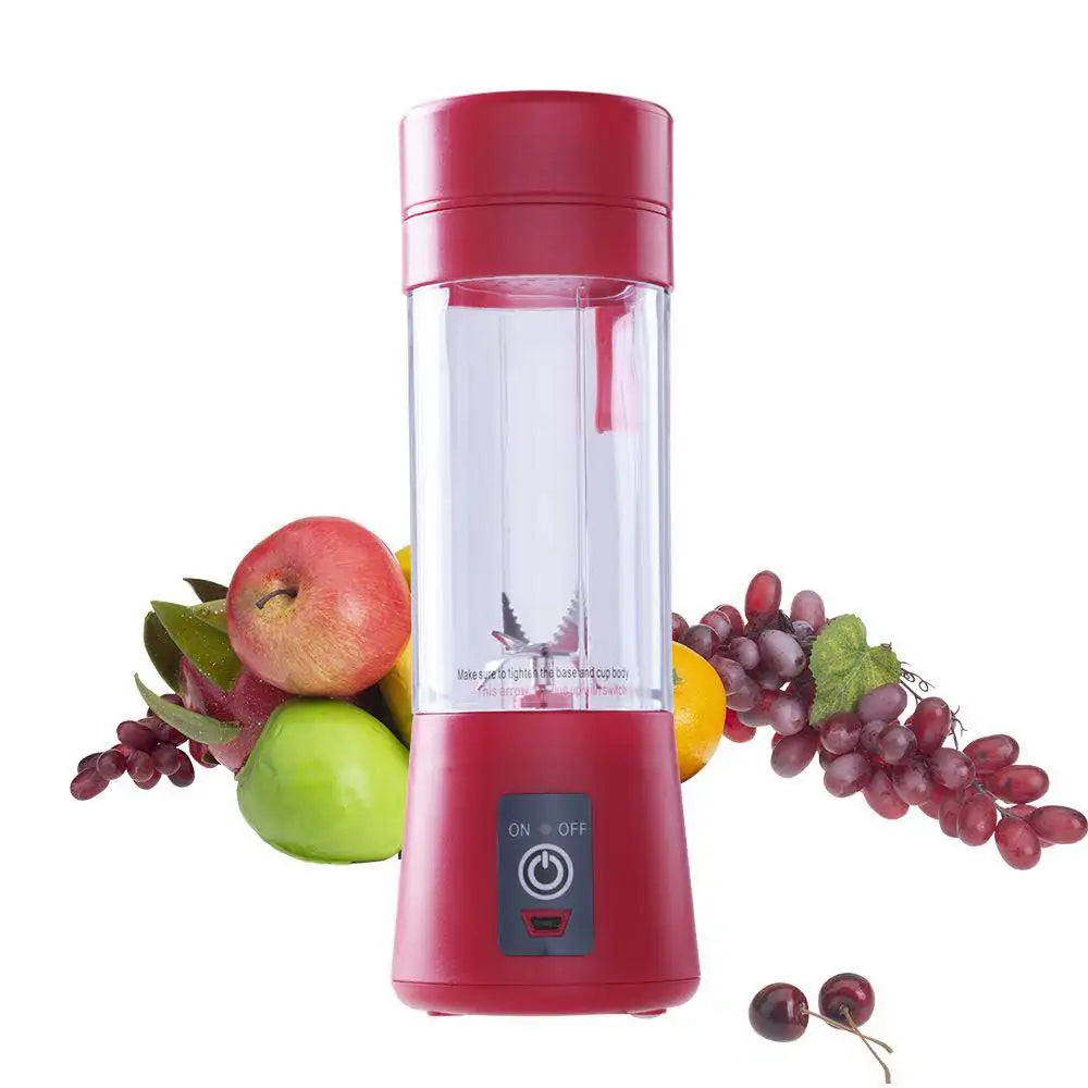 Licuadora de Jugo Portátil 400ml - Mezcla Sobre la Marcha