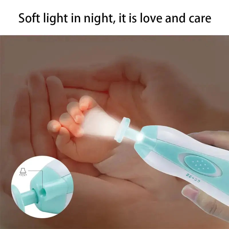 Cortador de Uñas Eléctrico para Bebés - Cuidado Seguro y Suave