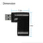 Répartiteur Multi HUB USB 3.0 à 3 Ports Haute Vitesse pour Bureau et Ordinateur Portable
