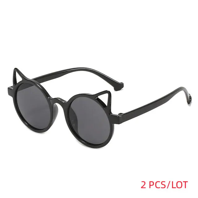 Lunettes de soleil vintage pour enfants - Style intemporel et confort