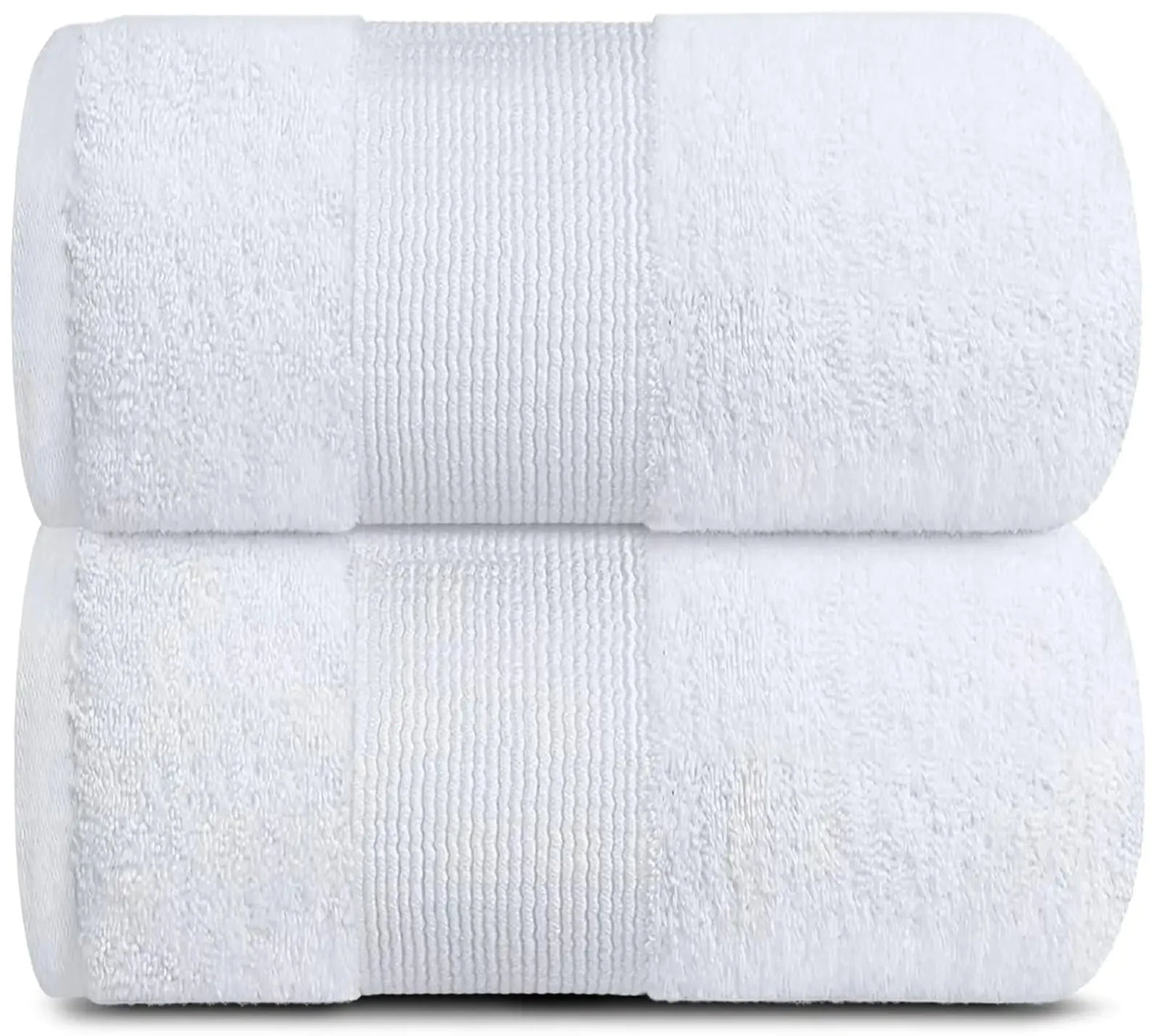 Resort Collection Soft Bath Sheets Towels Set of 2 - Oversize 35x70 in