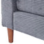 Sofá de Lino Gris Elegante