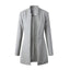 Blazer blanc élégant pour femmes au travail