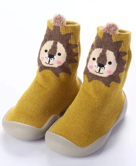 Chaussures pour bébés à semelle souple antidérapante pour les premiers pas