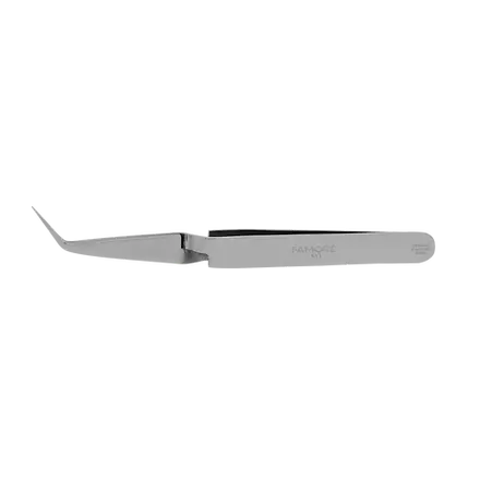 5" Opposable Curved Tweezers for Precision Crafting