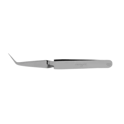 5" Opposable Curved Tweezers for Precision Crafting