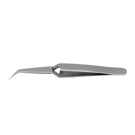 5" Opposable Curved Tweezers for Precision Crafting