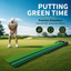 Portable Golf Putting Mat - Ideal for Home Practice (8FT/10FT)