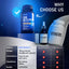 Capsules de bleu de méthylène avec cacao et ester de vitamine C
