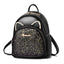 Mochila de PU de gran capacidad y estilo para mujeres y niñas