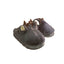 Cozy White Fuzzy Slippers with Antler Design for Women