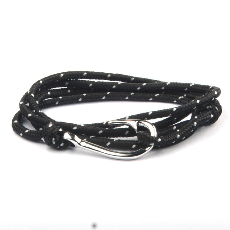 Bracelet Ancre Multicouche Élégant pour Hommes et Femmes