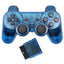 Transparent Wireless Dual Shock Bluetooth Gamepad
