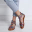 Sandalias de Cuero Casual para Mujer con Soporte Arqueado