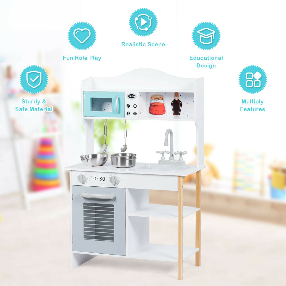 Ensemble de jouets de cuisine pour enfants
