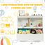 Kids Multi-Functional Floor Cabinet - White