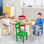5-Piece Kids Multicolor Table and Chair Set