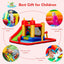 Gbruno Inflatable Water Slide Bounce House with Blower