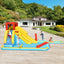 7-in-1 Inflatable Dual Slide Water Park Bounce House