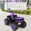 Coche Eléctrico ATV Cuatrimoto para Niños 12V - Púrpura