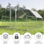 Large Walk In Chicken Coop Run - 9.5 x 12.5 Feet