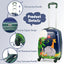 Kids 2-Piece Elephant Design Carry-On Luggage Set