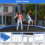 Trampolín exterior de 16 pies con red de seguridad