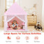Gbruno Kids Play Tent - Large Fairy Castle Playhouse in Pink