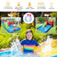 Toboggan Aquatique Gonflable avec Boules Océaniques pour Enfants