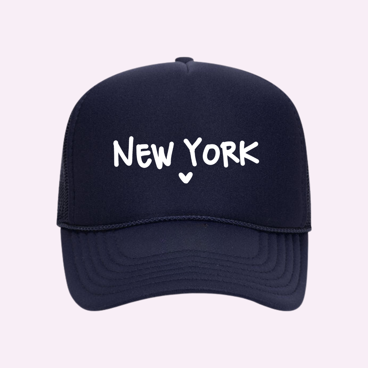 I Love New York Printed Trucker Hat