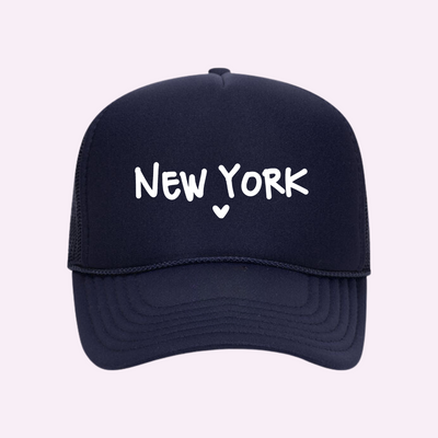 I Love New York Printed Trucker Hat