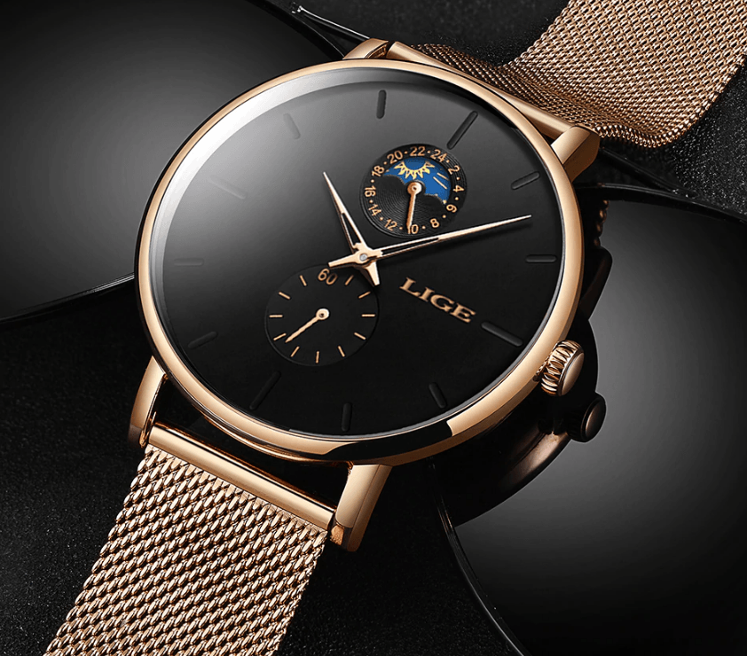 Montre Étanche Élégante pour Femme avec Chronomètres