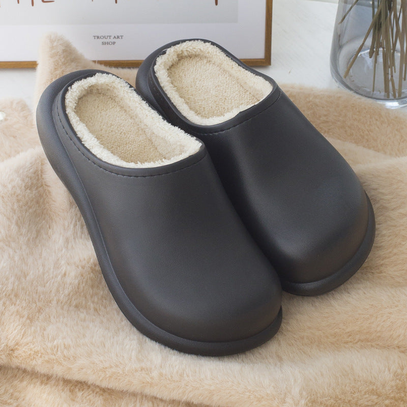 Zapatillas de felpa premium para mujeres en invierno - Cómodas y a prueba de agua